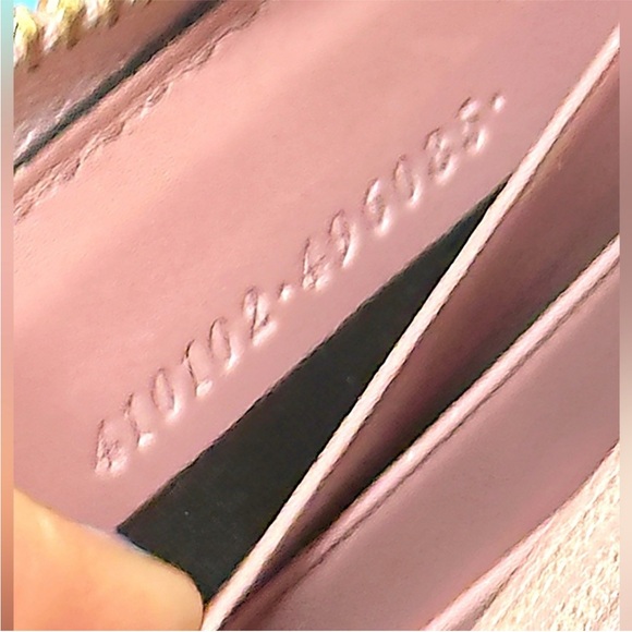 Gucci Guccissima zip-around Long wallet in pink leather - Picture 3 of 16